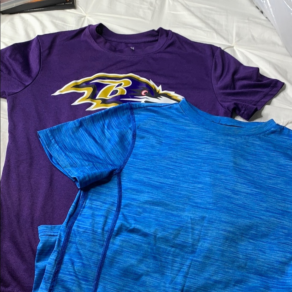 2 quick dry boys tops